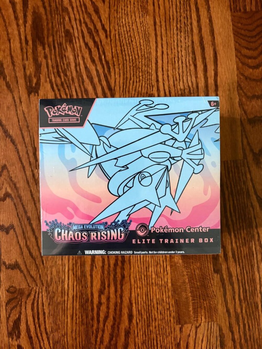 Pokemon TCG Chaos Rising Pokemon Center ETB Elite Trainer Box In Hand READ